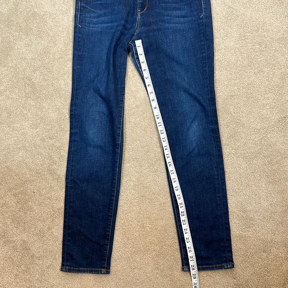Pilcro Superscript High Rise Blue Denim Jeans Women Size 31 - Picture 4 of 9